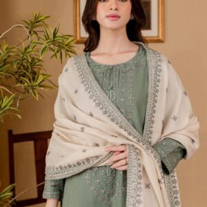 dhanak 3 PC embroiderd