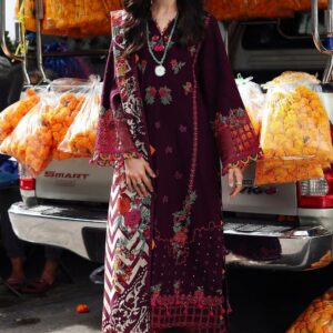 Charizma 3 PC dhanak embroiderd