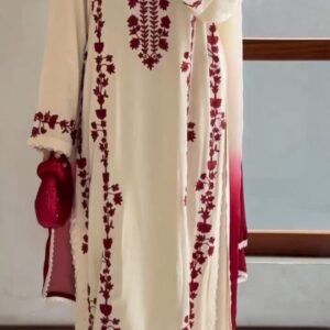 dhanak 3 PC embroiderd