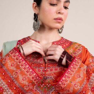 dhank embroiderd 3 pc